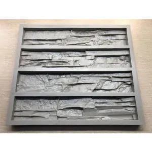 Полиуретановая форма для декоративного камня Сланец Скала F160C Полиуретановая форма для декоративного камня Сланец Скала F160C